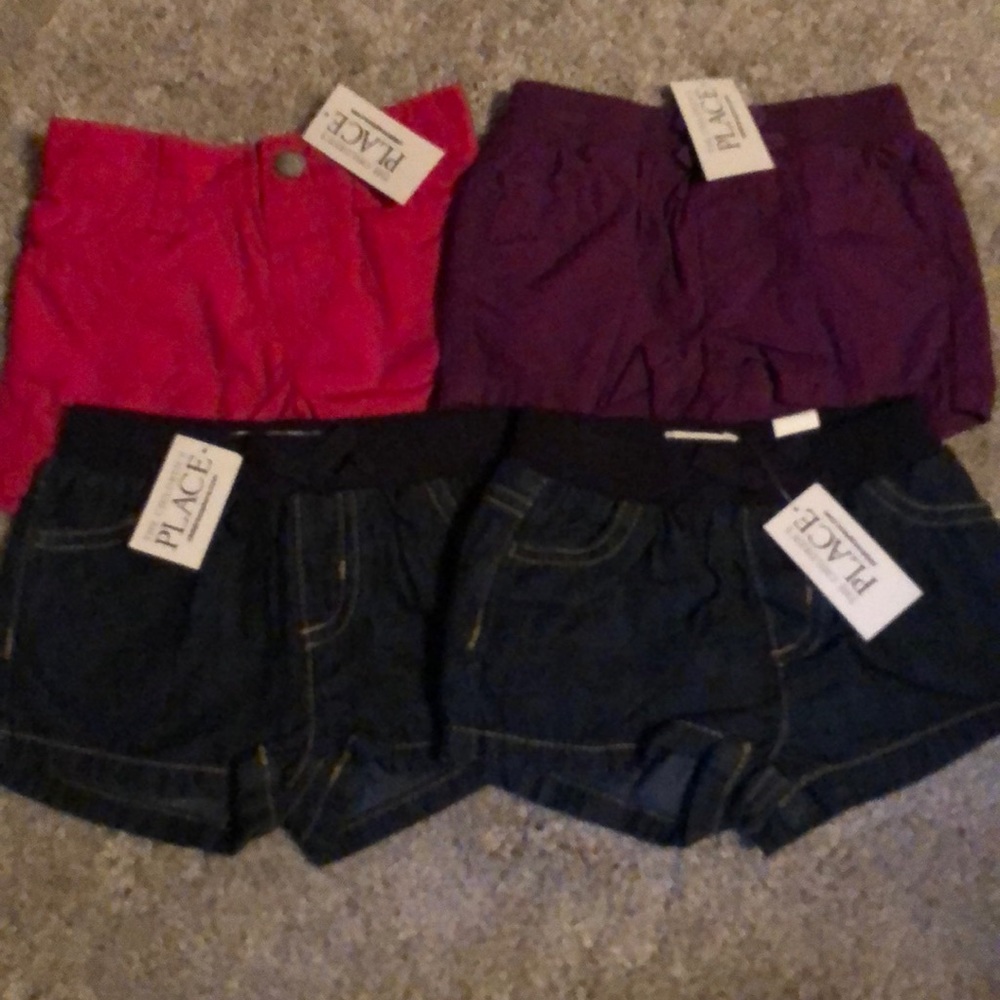 NWT 4 Children’s Place Baby Girls Shorts